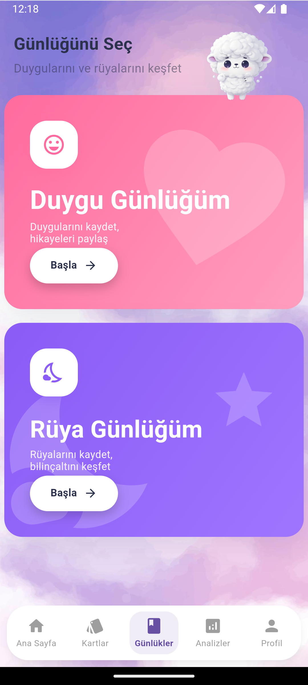 Duygu ve Rüya Günlükleri